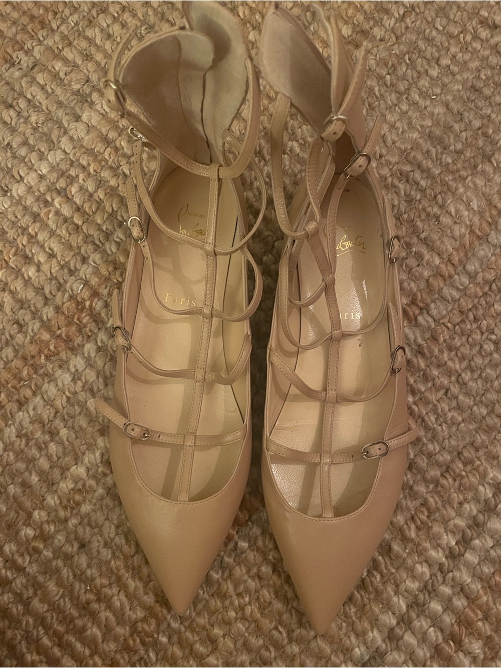 Christian Louboutin Toerless Cage Flats